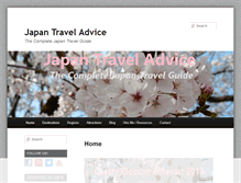 Tablet Screenshot of japantraveladvice.com